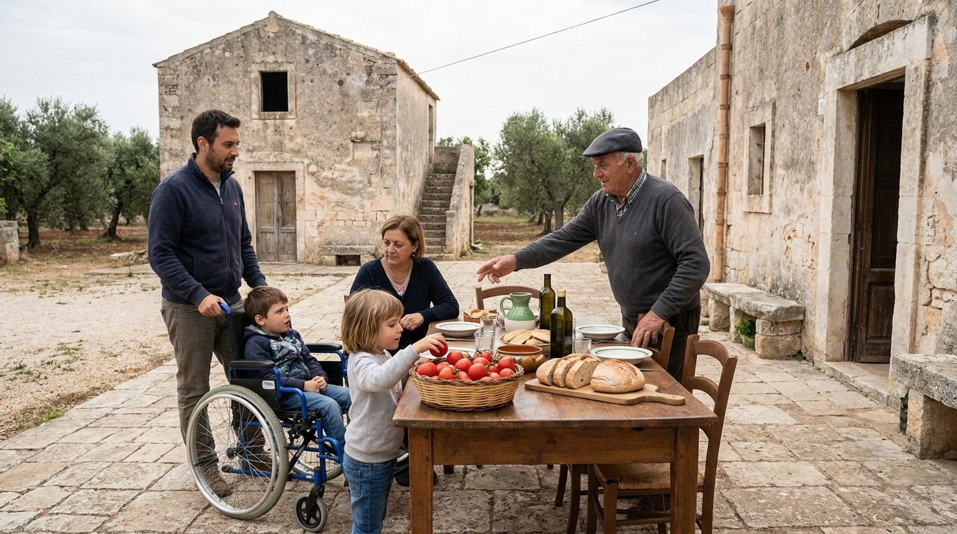 Cover image for: Authentic Farm-to-Table Puglia: Kid-Tested & Accessible