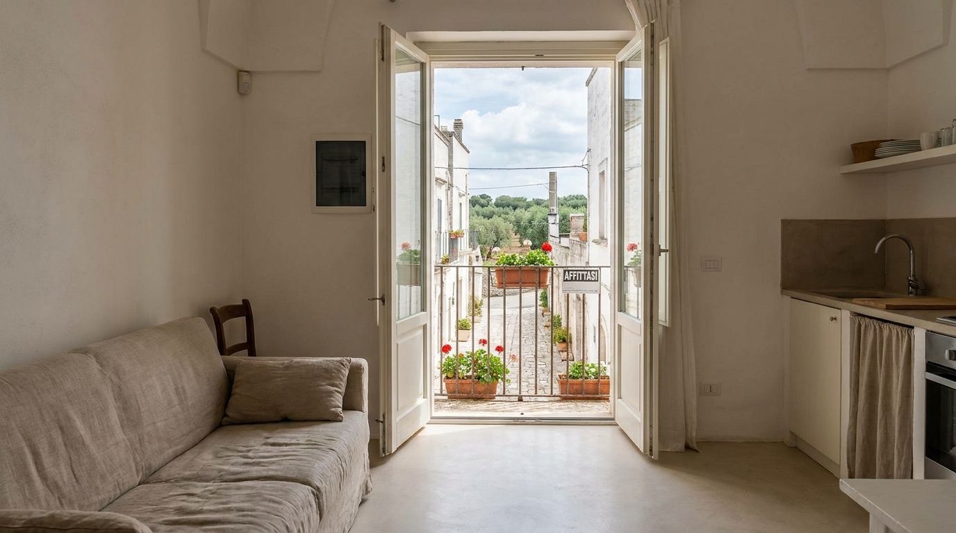 Panoramic view of the Puglia coast