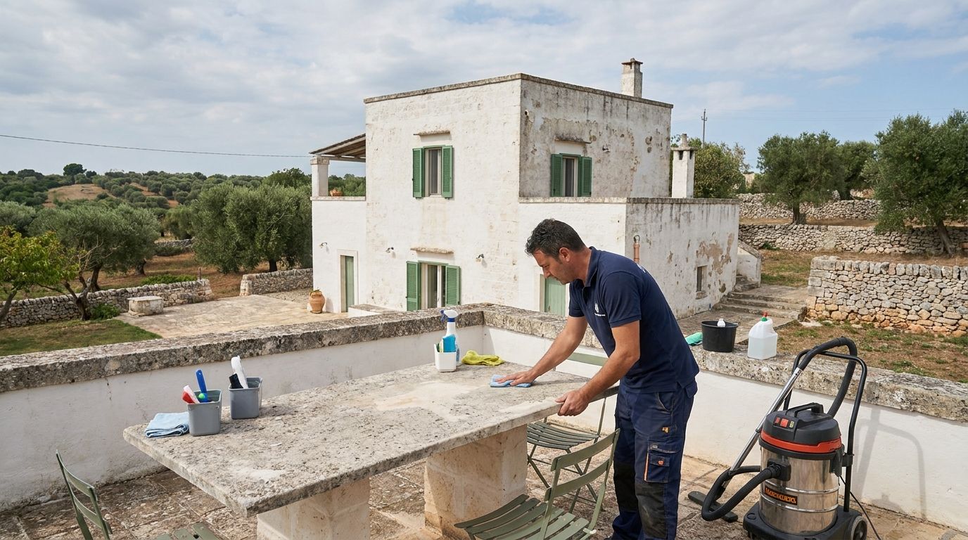 Clean and prepared guest accommodation in Puglia
