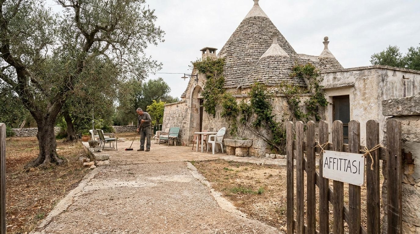 Puglia coastline view