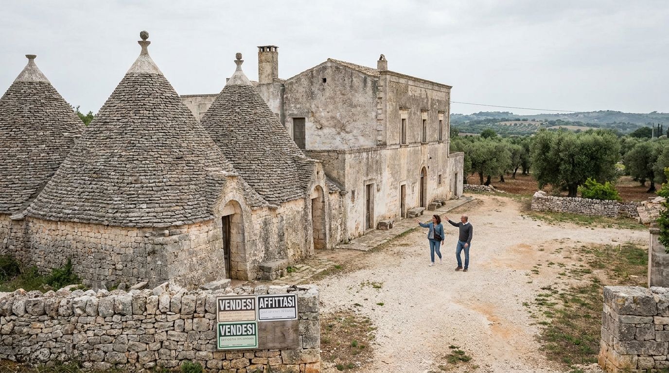 Cover image for: Valle d'Itria Rental Market: Trulli, Masserie & Investment